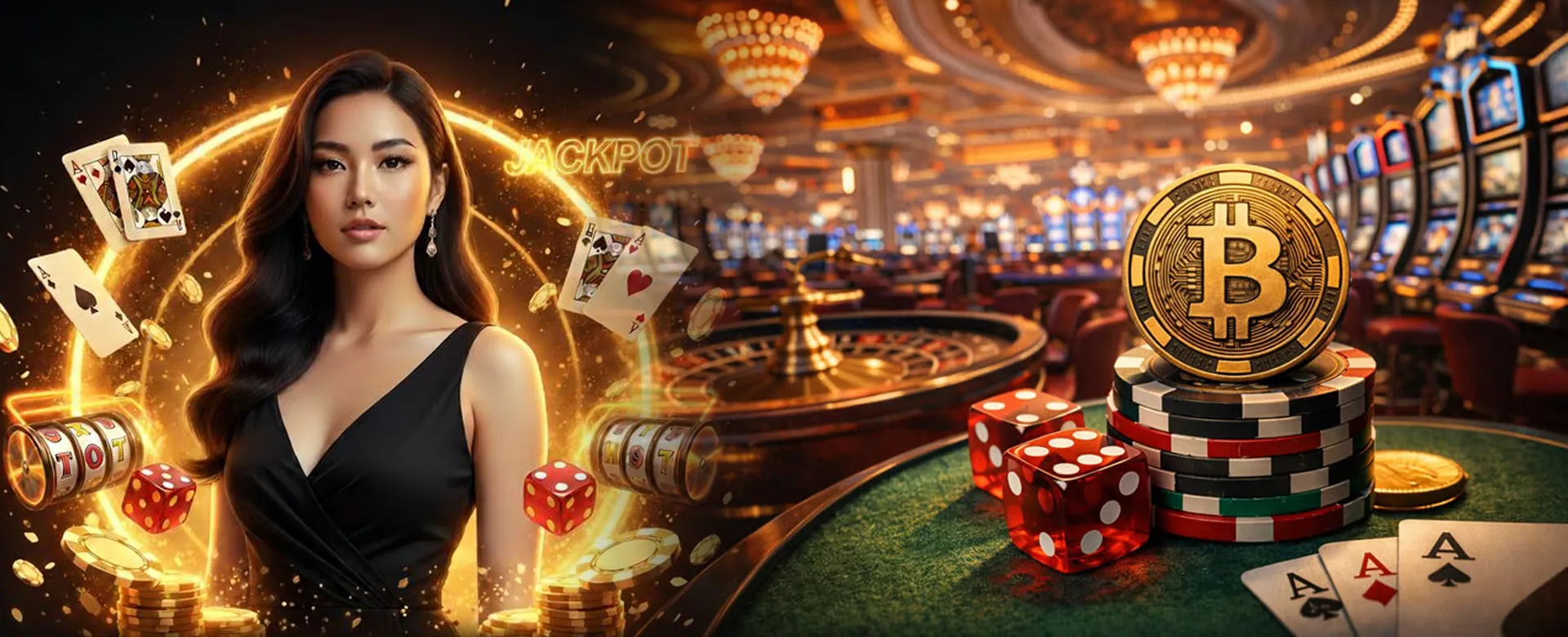 ph333 Login Page Hero Image with Golden Casino Theme